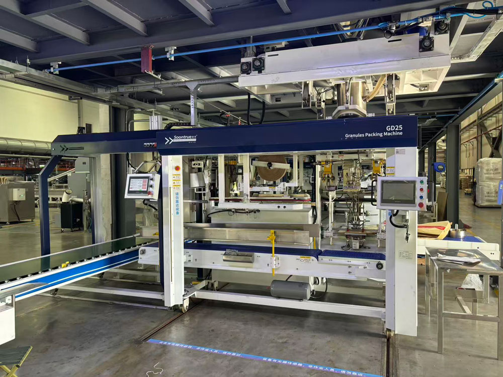 The 25k Plastic Pallet Intelligent Packaging Line