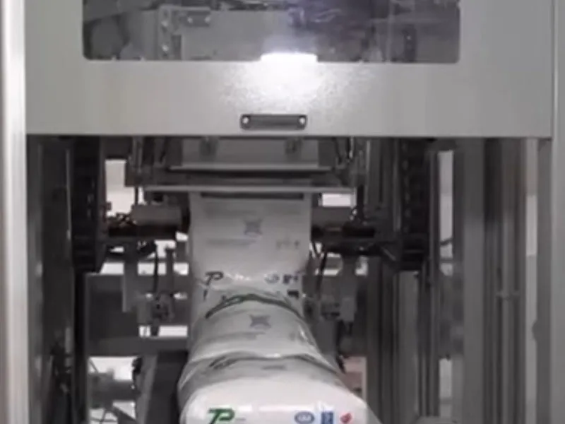 Gripper Type High Position Palletizing + Cold Drawn Film