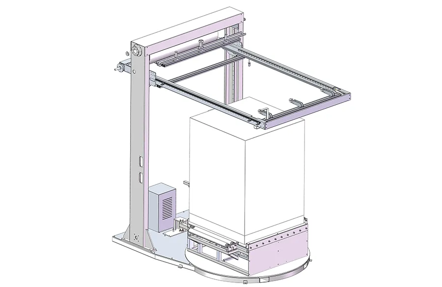 Roof Wrapping Machine