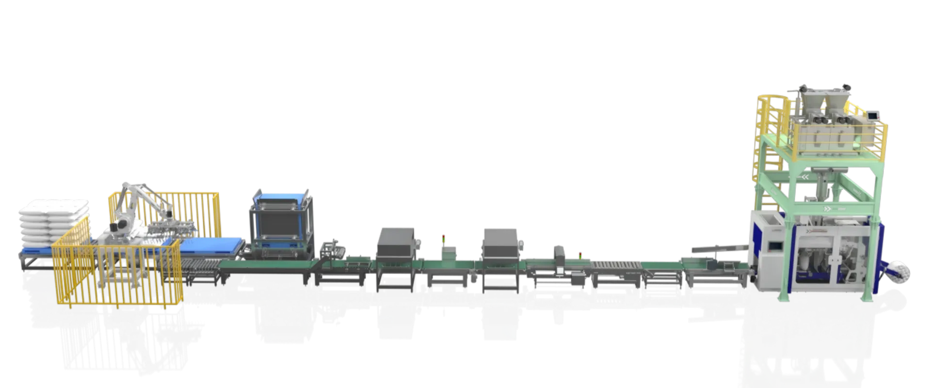 Open Mouth Bag Packaging Line